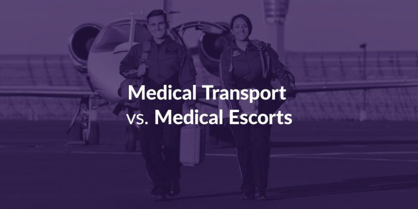 Medical Transport Vs Medical Escorts