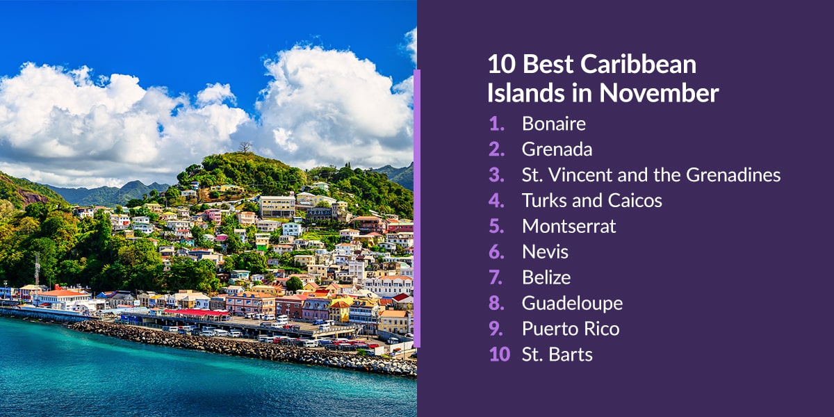Top 10 best Caribbean islands to visit in November