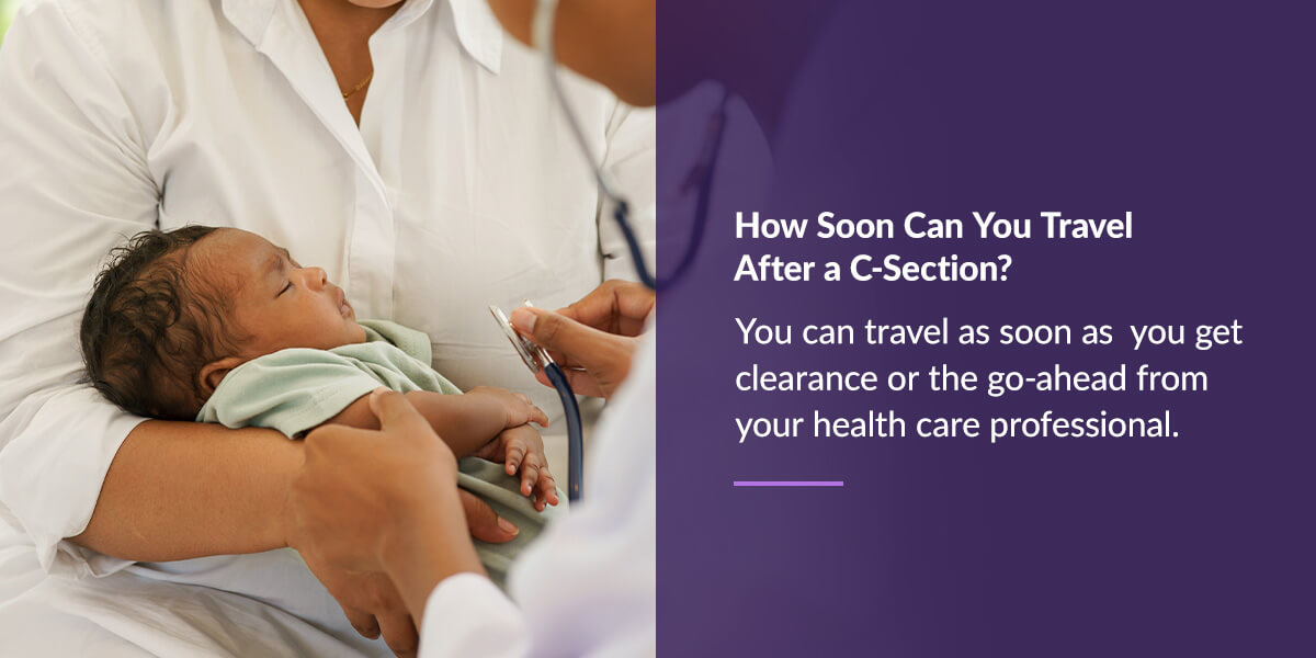 How Soon Can You Fly After a C Section? Fly REVA